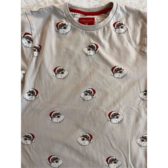 Denim & Flower Santa Shirt 11/12 - Picture 2 of 5